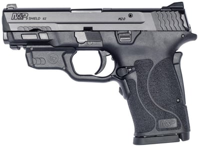Smith & Wesson Shield EZ 8rd 3.6" 9mm Pistol w/ Red Laser - 12439 - $399.99