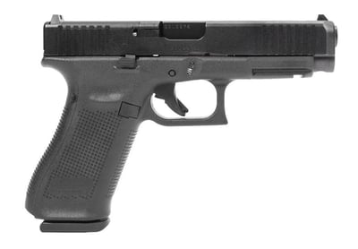 GLOCK Blue Label G47 Gen 5 MOS 9mm Pistol - 17 Round - Black - $477.40 