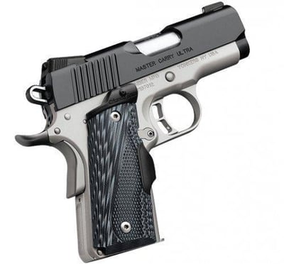 Kimber Master Carry Ultra 45 ACP 3" Barrel 7+1 Rnd Crimson Trace Lasergrips - $1299.99 (Free Shipping over $50)