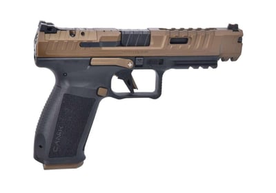Canik TP9 SFx Rival Bronze 9mm 5" Barrel 18-Rounds - $574.52 (e-mail price) 