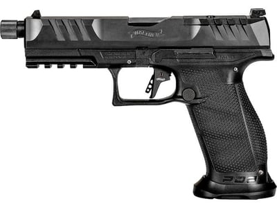 Walther PDP Pro Optics Ready Semi-Automatic Pistol 9mm Luger 5.1" Barrel 18-Round Black - $779 