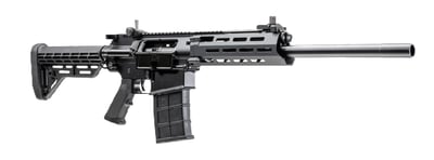 JTS M12AR Semi-Auto 18.7" 12ga (2)5rd Shotgun, Black CA Compliant - $149.99 