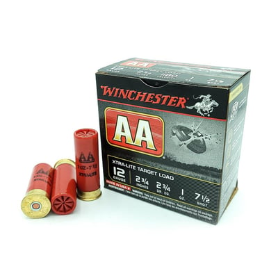 Winchester - 12 Gauge - 2-3/4 Length - #7.5 Shot - 1180 FPS - 250 Rounds - $124