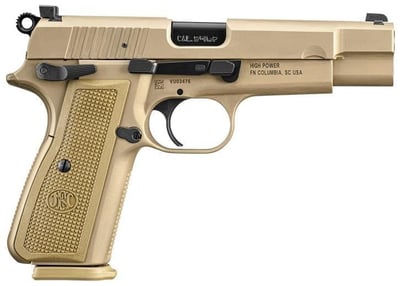 New Production FN High Power 9mm FDE 17 Round Capacity - $699.0
