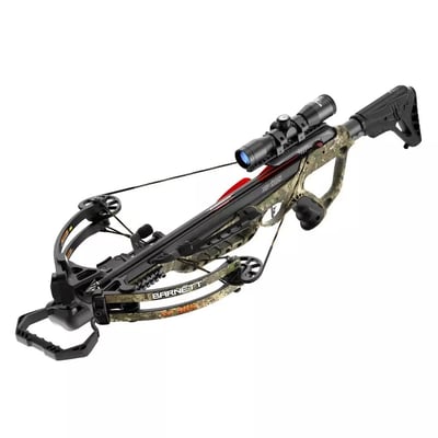 Barnett Compound Series XP385 Veil Camo Crossbow with Quick-Adjust Butt Stock and Side Mount Quiver - $262.99 w/code "FCBC25" (Free S/H)