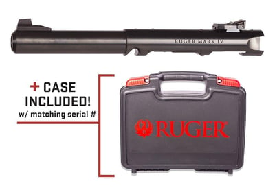 Factory Ruger MK IV Upper with Case - $40