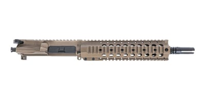 PSA "Sabre" Forged 10.5" 5.56 FN CHF CL with 10" Sabre Quad Rail and Sabre Compensator, Cerakote FDE - $617.49