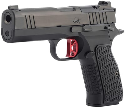 Dan Wesson DWX 9mm 4" Bbl 15rd Compact Optic Ready Pistol w/Tritium Front/Fixed Rear Sight, 1913 Pic Rail, Aggressive Grip - $1849 + Free Shipping
