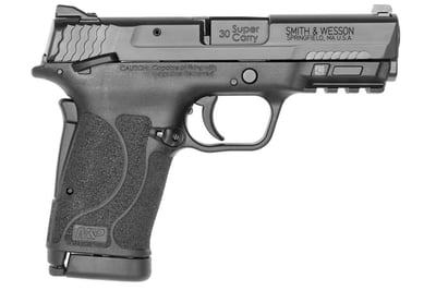 Smith & Wesson MP Shield EZ 30 Super Carry Pistol with Manual Thumb Safety - $249.99