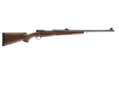 SALE Winchester Repeating Arms 535204161 Model 70 Safari Express Full Size 375 H&H Mag 3+1 24" Matte Blued Free Floating Steel Barrel, Matte Blued Steel Drilled & Tapped Receiver, Satin Walnut Fixed w/Deluxe Cheek Piece Stock, Right Hand - $1463.43 