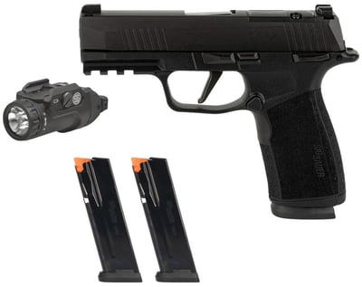 Sig Sauer P365 9mm 3.7In X-Series Blk X-Ray 3 Polymer Grip (3) 17Rd Mag Optic Ready Ms Foxtrot2R - 365XCA-9-BXR3-MS-TACPAC - $719.95 (FREE Shipping over $50)