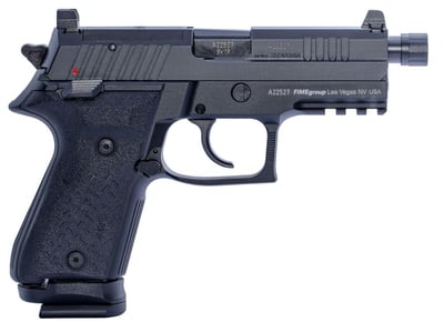 Arex Rex Zero 1 Tactical Compact 9mm 4.5" 17 Rd Hardcoat Anodized Black - $449.99 