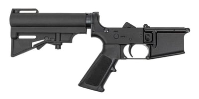PSA Classic AR-15 Complete Pistol Lower W/HAR-15 Brace, Black - $129.99 