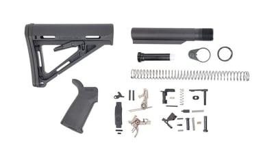 PSA AR15 MOE 2-Stage Lower Build Kit, Black - $149.99
