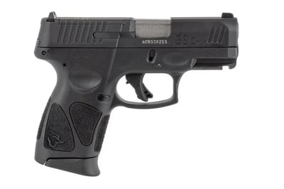 Taurus G3C 9mm Optic Ready Pistol - Black - 12 Round - $325.15