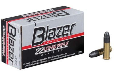CCI 22 LR 40 gr LRN Blazer 500 Round Brick (Limit 5) - $27.99 (Free S/H on Firearms)