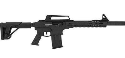 Escort DF12 12 Gauge 18" 5+1 3" Black Anodized Black Adjustable Comb w/ Pistol Grip Stock Ambidextrous Hand - $239.95 