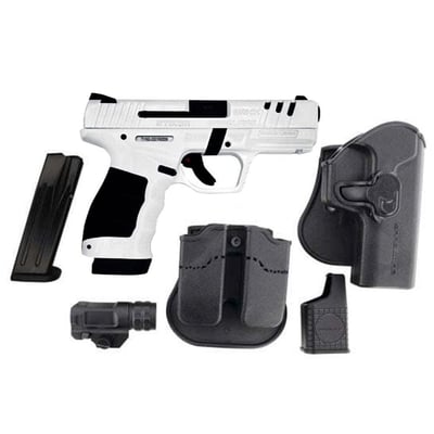 SAR USA SAR9CX 9mm 4" 15rd Pistol W/ Weapon Light, Storm White - SAR9CXSTORM - $269.99 