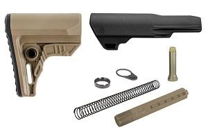 LEAPERS INC UTG PRO AR15 Ops Ready S4 Mil-spec Stock Kit, FDE - $68.99