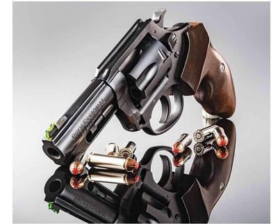 Charter Arms Professional .32 HR 3" Barrel 7-Rounds Walnut Grips - $400.21
