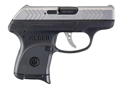Ruger LCP 380 ACP DAO 2.75" 6+1 Black Textured Polymer Grip, Matte Stainless Slide - $239.99
