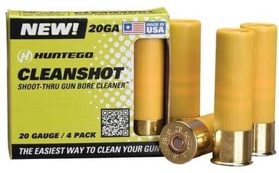 Cleanshot Shoot Through Gun Bore Cleaner 20 GA. 4-pack - $6.41