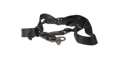 JE Machine Quick Adjust Convertible 1 or 2 Point Sling with Metal Hooks + QD Swivel Mount - $4.50 (FREE S/H over $120)