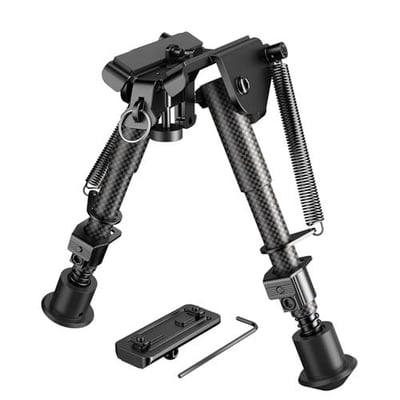 Theopot 6-9 Inches Bipod with Adapter for M-Rail for Hunting and Shooting - $14.29 After Code:"DSLKJYOK" + FREE Shipping