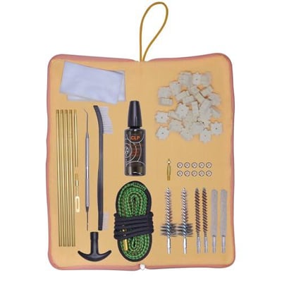 Befbox Universal Gun Cleaning Kit for .22 .223Cal 5.56mm .22LR, Including Bore Chamber Brush, Bore Mop, CLP Oil, Gun Cleaning Snake, Star Chamber Cleaning Pads, Brass Rods, Cleaning Patches - $11.99 After Code:FZE5NDBA + FREE Shipping