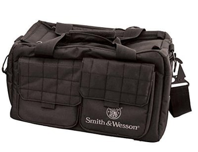 Smith & Wesson M&P Recruit Tactical Range Bag with Weather Resistant Material for Shooting, Range, Storage and Transport , Black - $28.21 + FREE Shipping