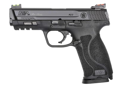 Smith & Wesson 11819 M&P Performance Center M2.0 40 S&W 4.25" 15+1 Black Black Polymer - $537.17 