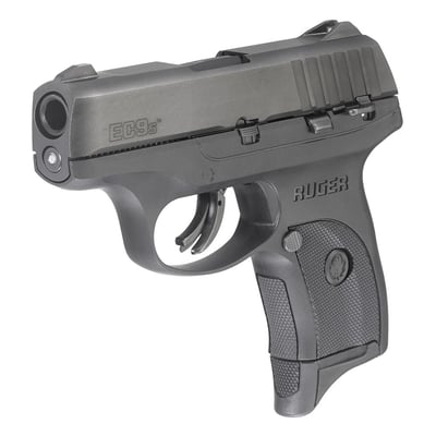 RUGER EC9S STANDARD MICRO COMPACT 9MM 3.12" 7+1 (STEEL) - $257.99 (Free S/H over $149)