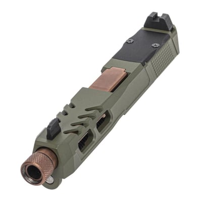 PSA Dagger Complete SW6 RMR Slide Assembly With Copper Threaded Barrel, Sniper Green - $229.99