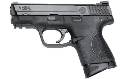 Smith & Wesson M&P9 Compact 9mm 3.5" 12+1 No Mag Safety Melonite Finish - $329 (Free S/H on Firearms)