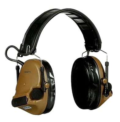 3M Peltor Comtac V Hearing Defender Headset, 23 dB Over the Head, Coyote Brown - $440.99 (Free S/H)