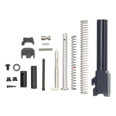 JE Machine Tech Glock G19 Upper Parts Kit + Unthreaded Barrel Black Nitride Finish Kit - $68.95 