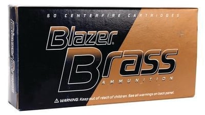 CCI Blazer Brass 9mm Luger Ammo 115 Grain FMJ - 50 Rounds - $11.99