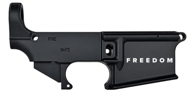 AR15 Anodized 80% Lower Receiver - "FREEDOM" - Fire / Safe Engraving - Optional Engravings - $49.27 with code SPRING26 
