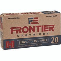 Hornady Frontier FR100 223 Rem 55 GR FMJ 20 Rounds - $8.84