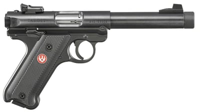 Ruger Mark IV Target .22 LR 5.5" Barrel 10-Rounds - $476.99 ($9.99 S/H on Firearms / $12.99 Flat Rate S/H on ammo)