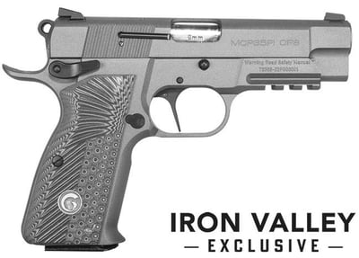 EAA MCP35 PI OPS 9mm 3.88" 15rd Tungsten Grey w/ Rail Iron Valley Exclusive - $486.99