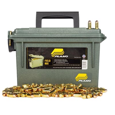 AAC 380 Auto Ammo 100 Grain FMJ 500rd With 30 Cal Plano Ammo Can - $179.99