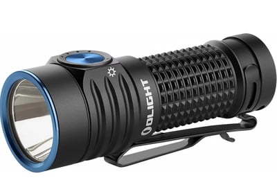 Olight Baton Turbo EDC Flashlight Black White Light LED 1000 Lumens, Black - $47.99 