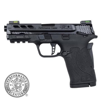 Smith & Wesson M+P380 Shield Ez Ported Pc Black Bbl - $459.99 (Free S/H on Firearms)