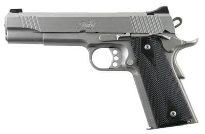 Kimber 1911 Stainless II .45 ACP 5" Barrel 7rd Pistol, Match Grade Trigger, Double Diamond Grips, Satin Silver - $799.99 