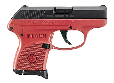 Ruger LCP 380 Auto 2.75″ 6 Rnd Blued/Red Titanium - $234.99 (Free S/H on Firearms)