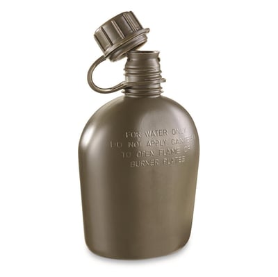 U.S. Military Surplus 1 Quart Canteen, New - $4.04 (Buyer’s Club price shown - all club orders over $49 ship FREE)