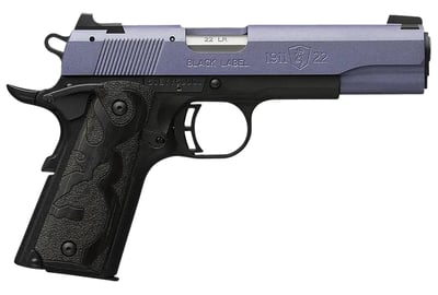 Browning 1911-22 Black Label Full Size Frame 22 LR 10+1, 4.25" Barrel - $499.98
