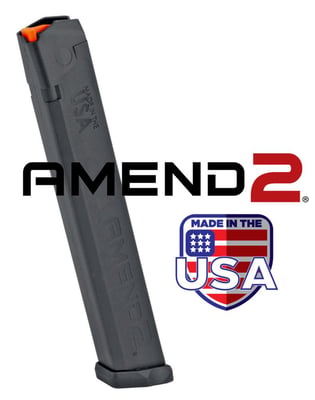 Amend2 Glock 9mm 34-Round Magazines - $6.98