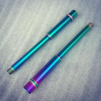 10.5 300 Blackout Rainbow PVD Oilslick 416r 1:8 Ar15 Barrel - $329.42  (Free Shipping over $500)